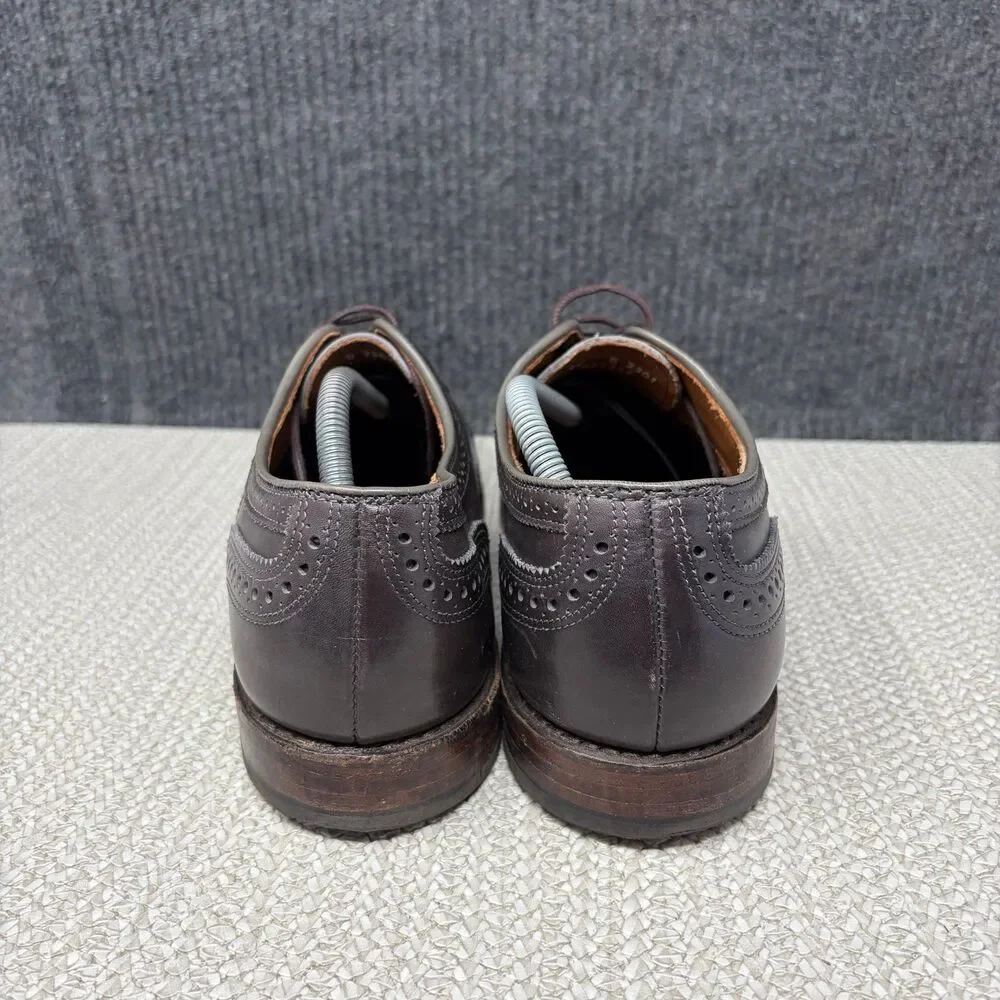 Allen Edmonds Strand Strand Cap Toe Oxfords Brown Leather Bench Welt Men’s 11 D